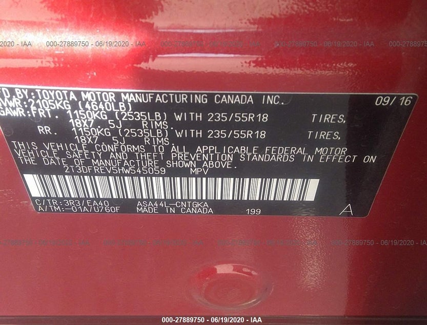 2T3DFREV5HW545059