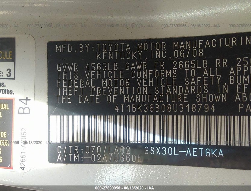 4T1BK36B08U318794