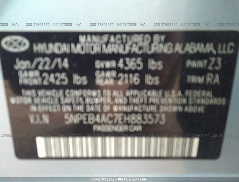 5NPEB4AC7EH883573