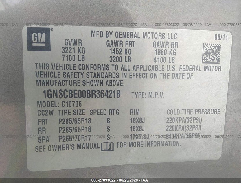 1GNSCBE00BR364218