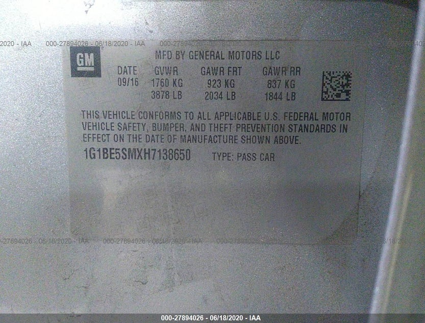 1G1BE5SMXH7138650