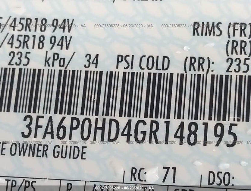 3FA6P0HD4GR148195