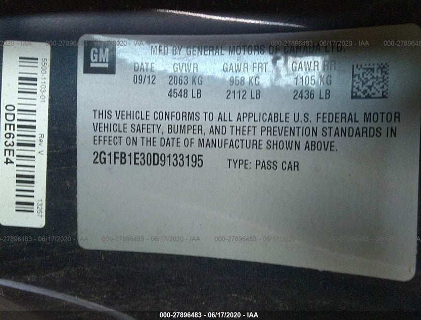 2G1FB1E30D9133195