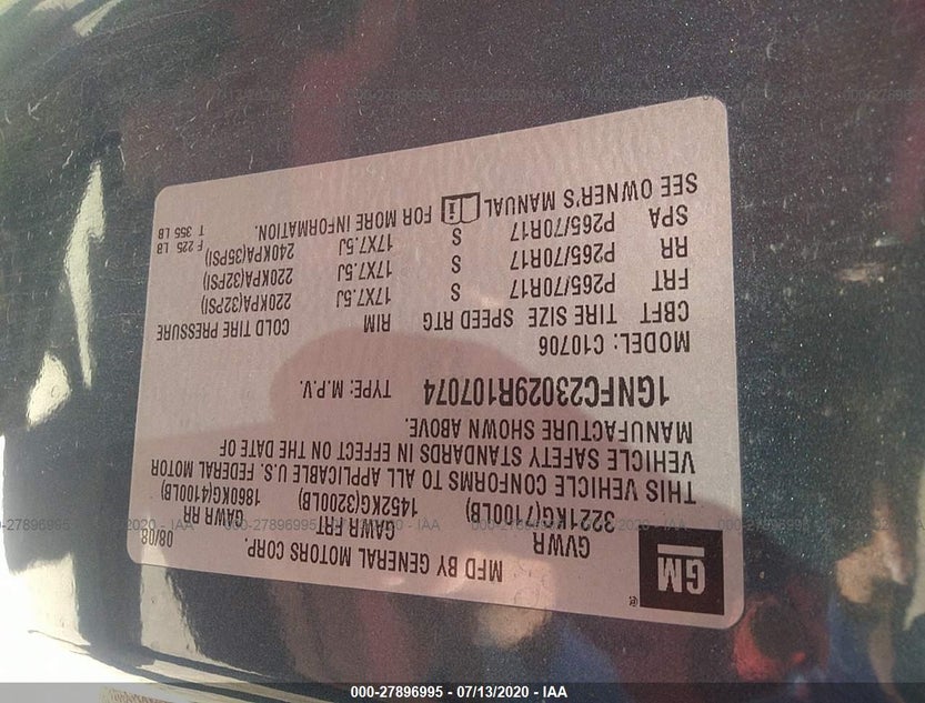 1GNFC23029R107074