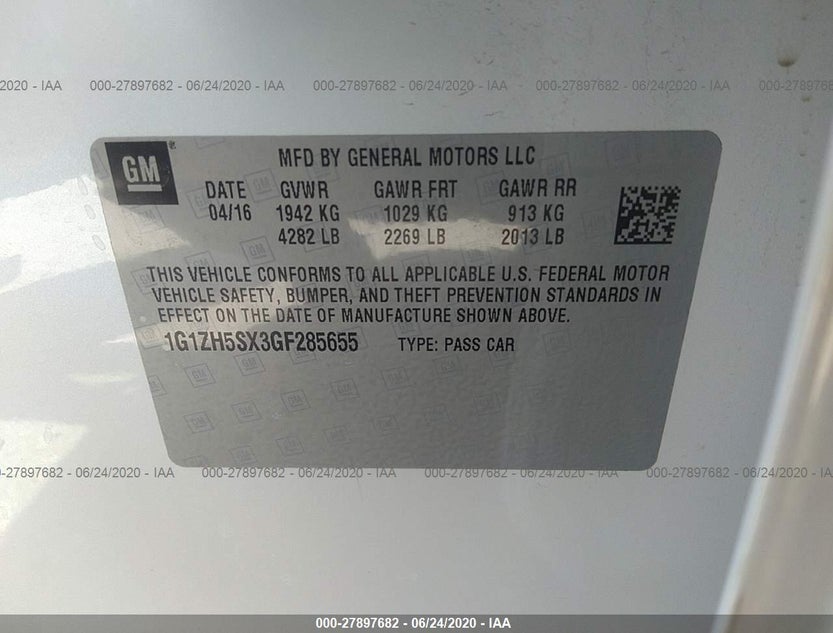 1G1ZH5SX3GF285655