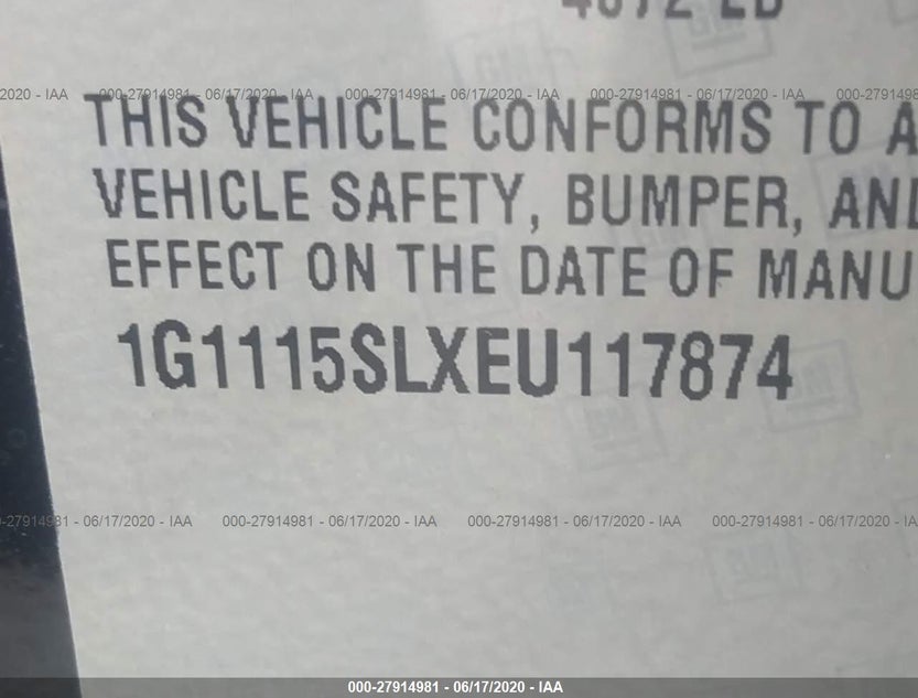 1G1115SLXEU117874