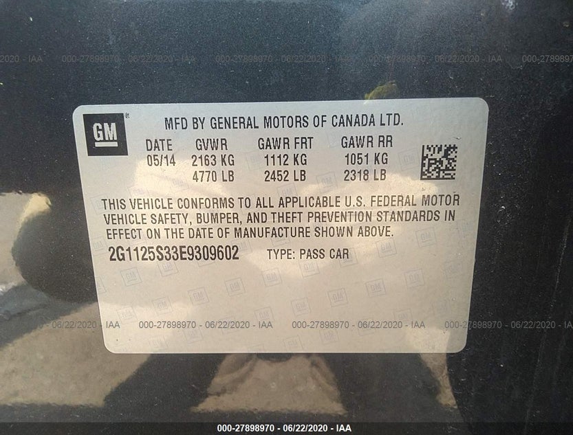 2G1125S33E9309602