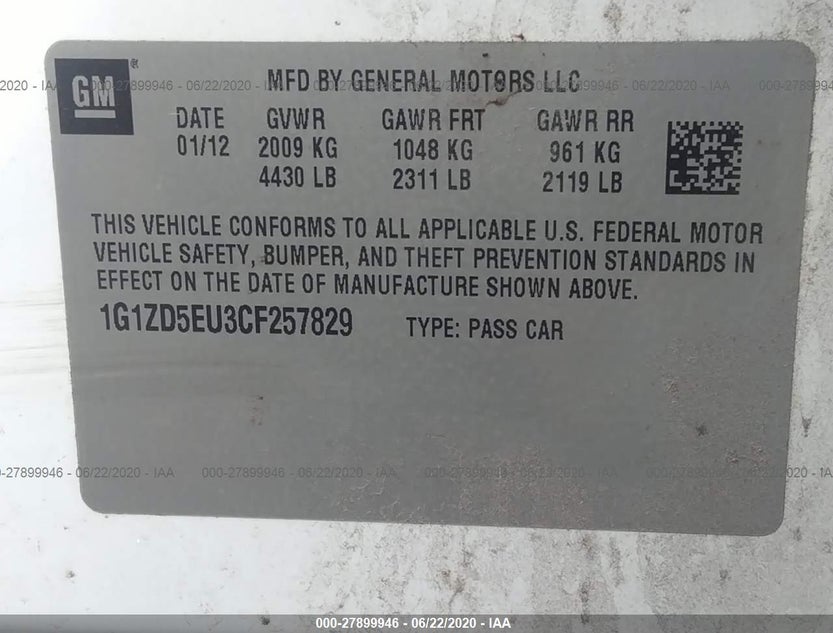 1G1ZD5EU3CF257829
