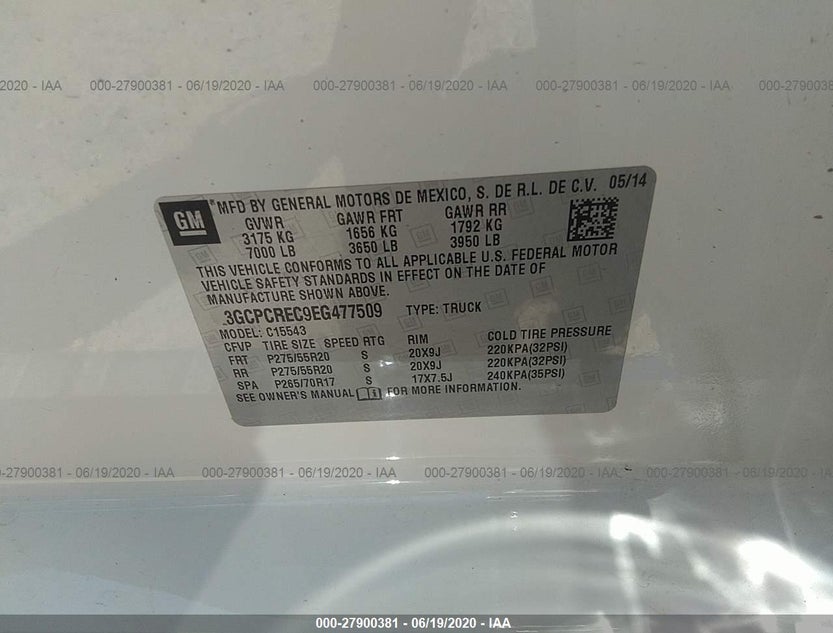3GCPCREC9EG477509