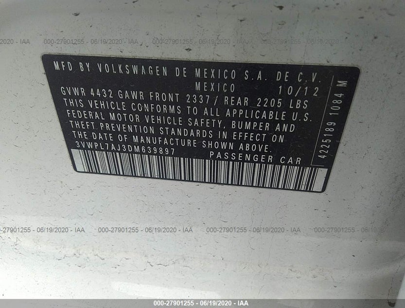 3VWPL7AJ3DM639897