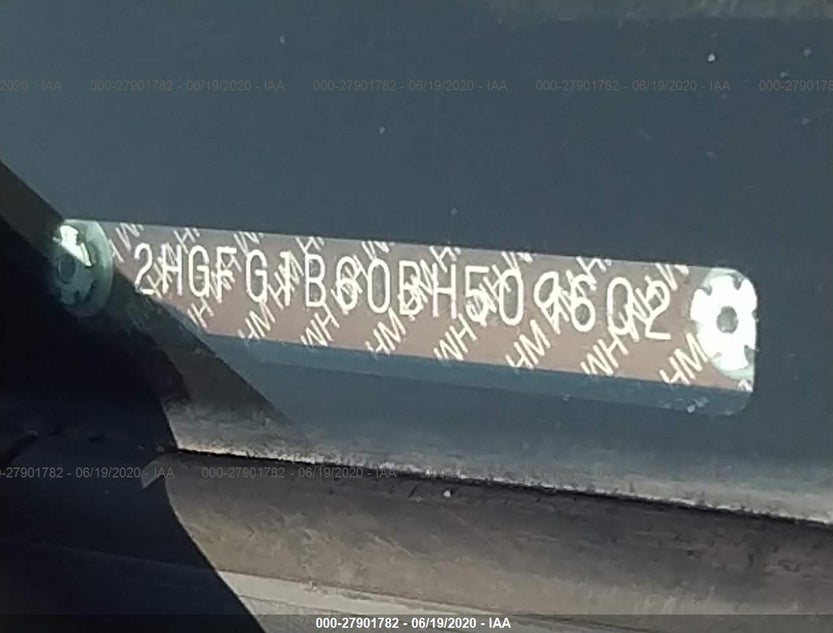 2HGFG1B60BH509602