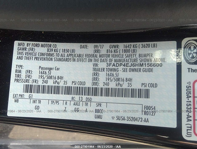3FADP4EJ6HM156600