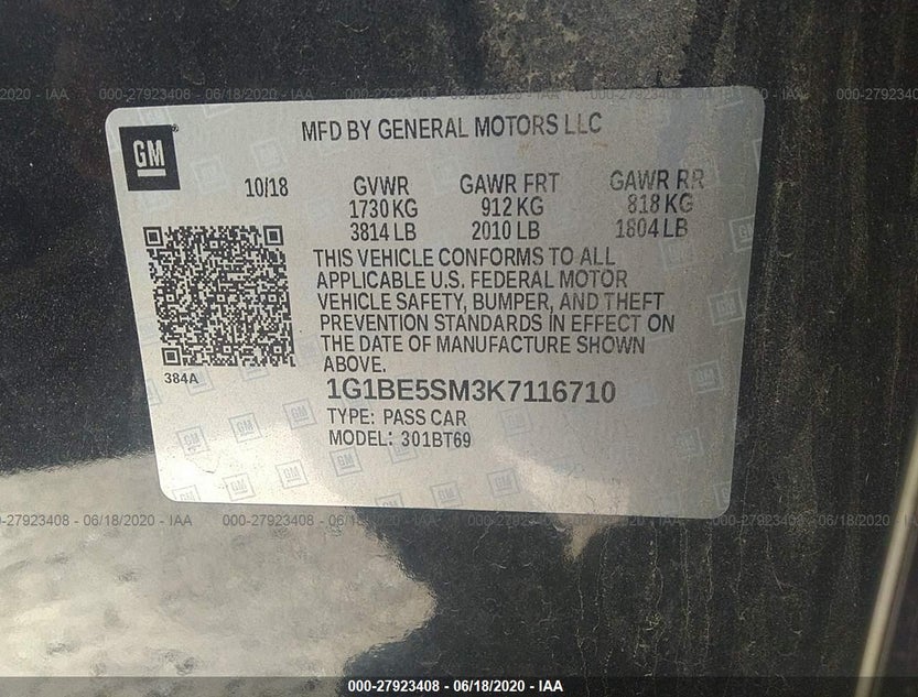 1G1BE5SM3K7116710