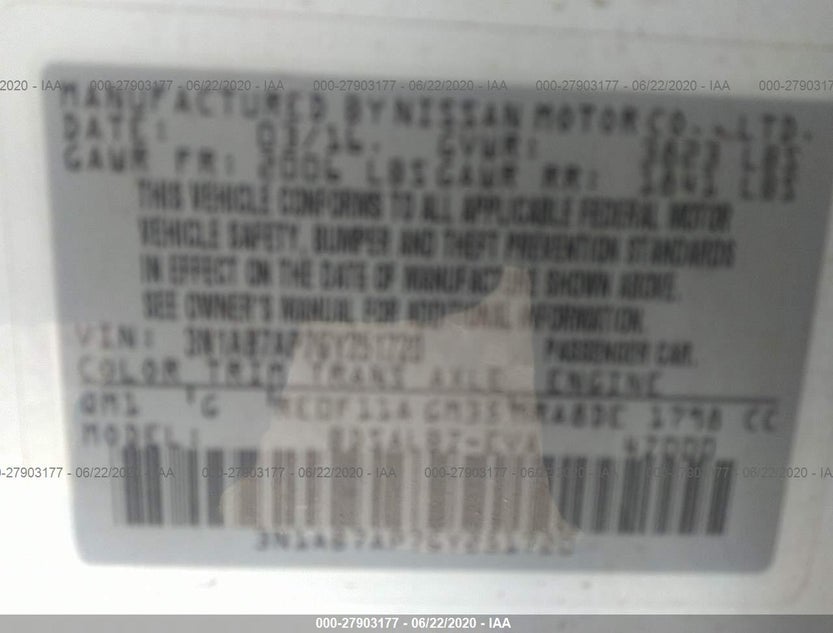 3N1AB7AP7GY251720