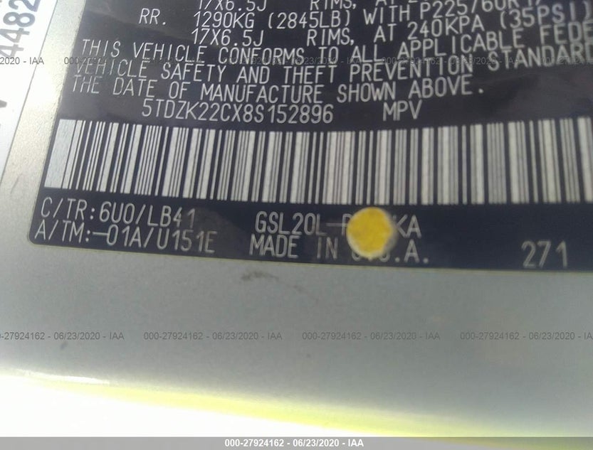 5TDZK22CX8S152896