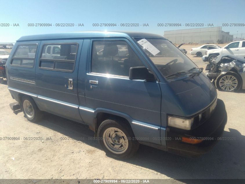 1989 toyota van wagon cargo for auction iaa