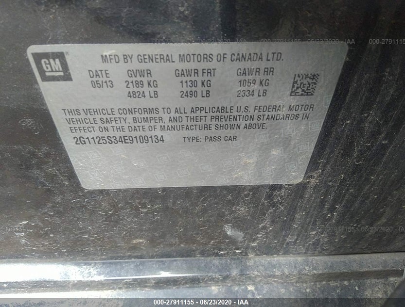 2G1125S34E9109134