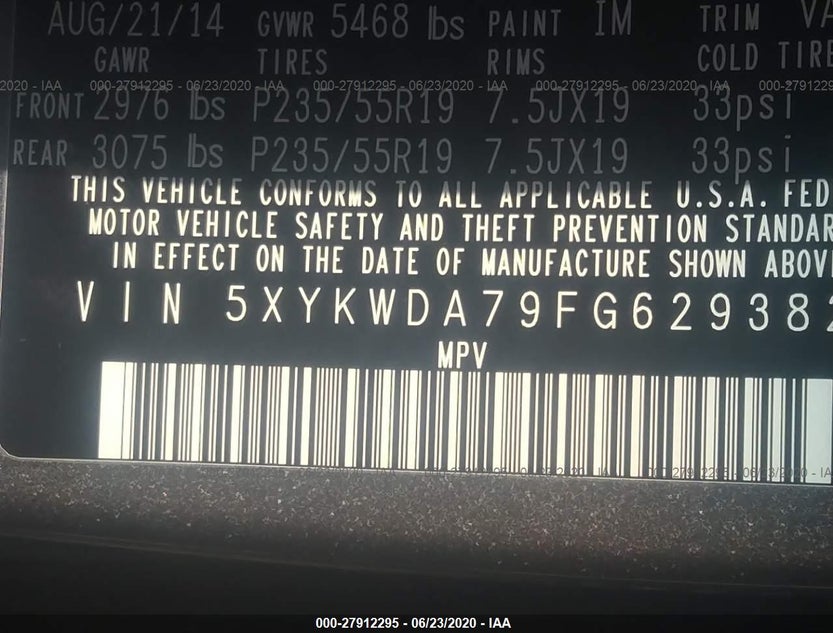 5XYKWDA79FG629382