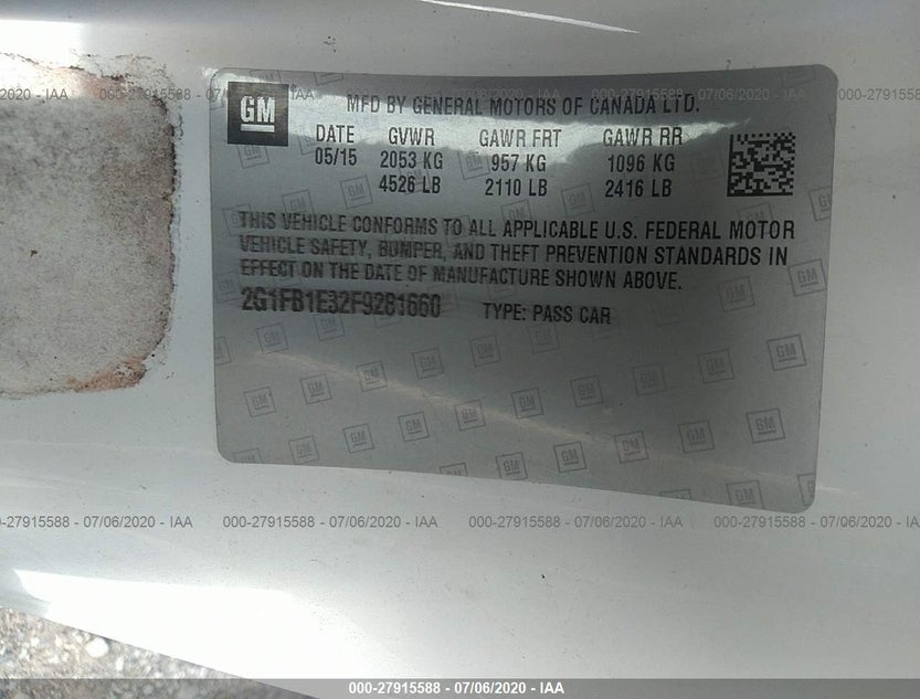 2G1FB1E32F9281660