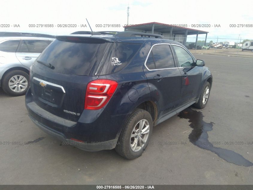 2016 Chevrolet Equinox Lt VIN: 2GNFLFEK6G6281826 Lot: 27916585