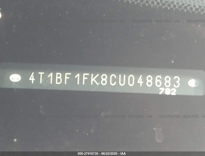 4T1BF1FK8CU048683