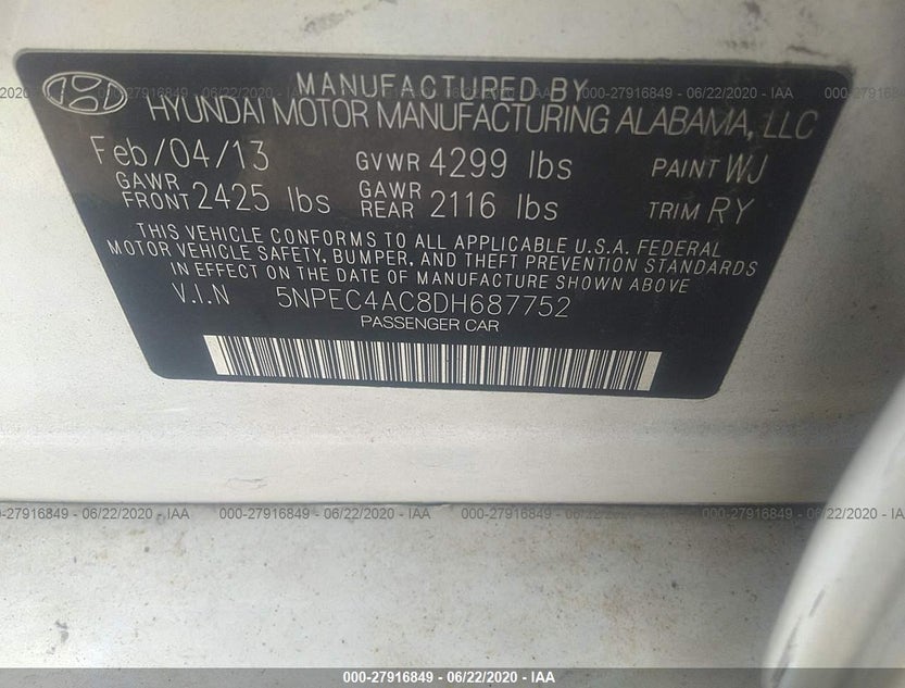 5NPEC4AC8DH687752