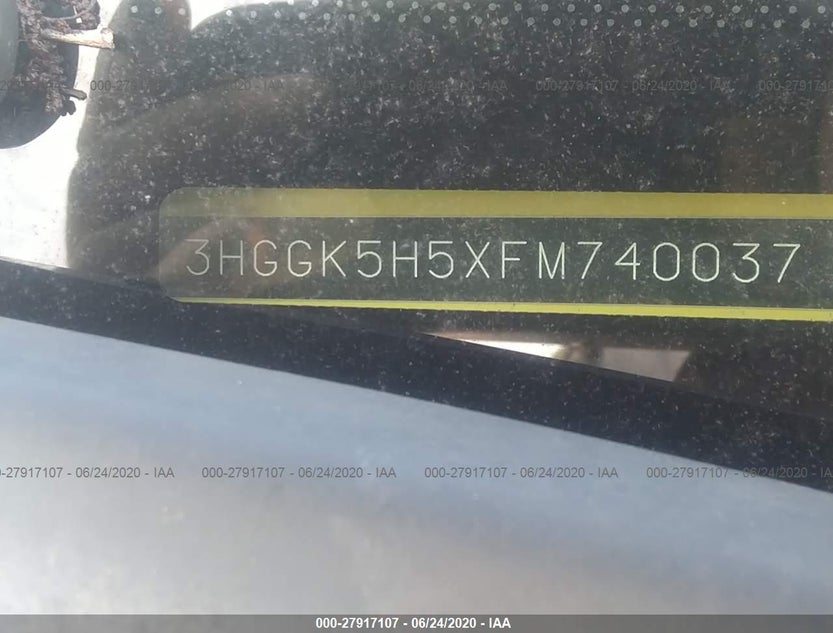 3HGGK5H5XFM740037