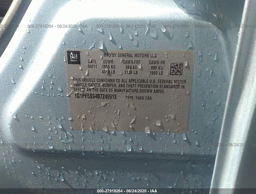 1G1PF5S94B7249913