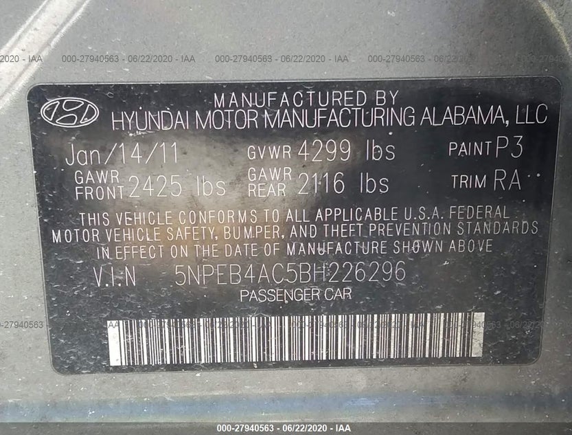 5NPEB4AC5BH226296