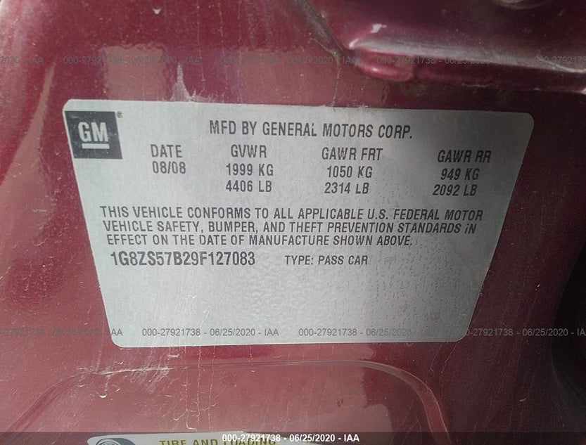 1G8ZS57B29F127083