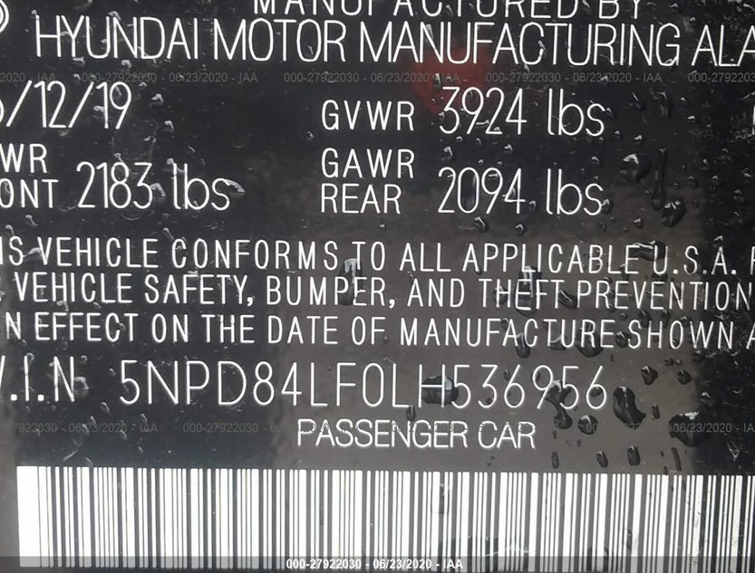 5NPD84LF0LH536956