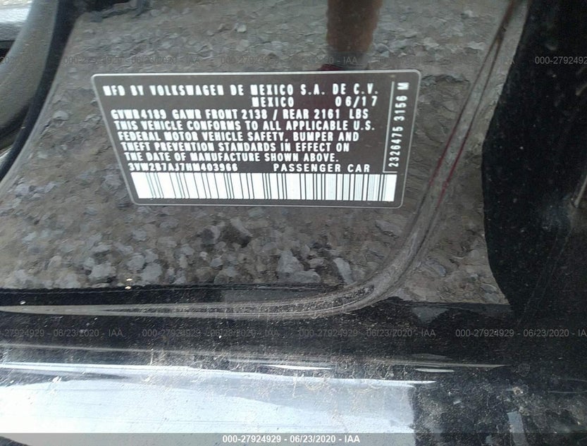 3VW2B7AJ7HM403966