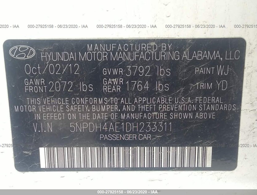 5NPDH4AE1DH233311