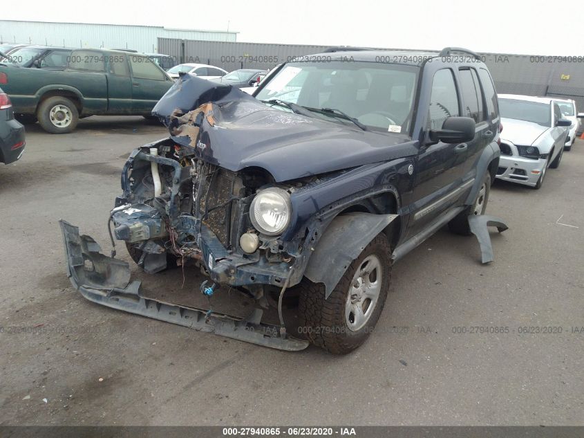 2006 Jeep Liberty Sport VIN: 1J4GL48K96W258097 Lot: 27940865