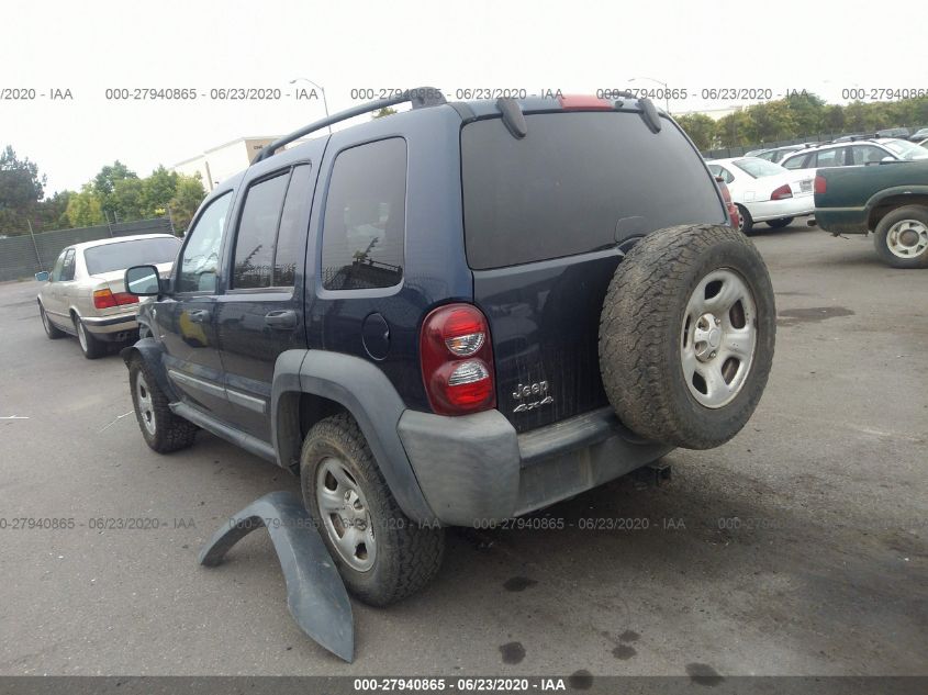 1J4GL48K96W258097 2006 Jeep Liberty Sport