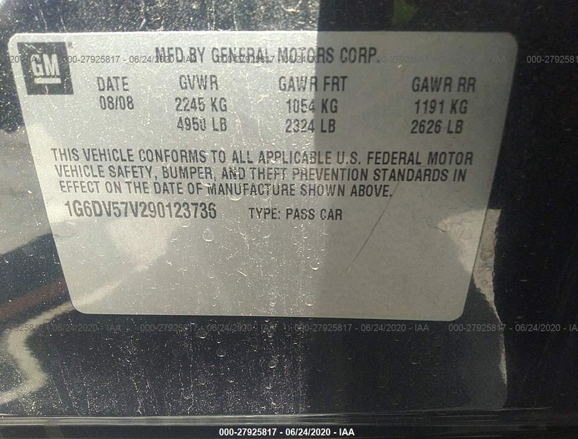 1G6DV57V290123736