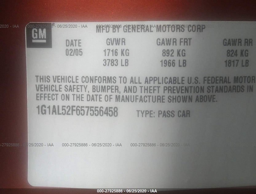 1G1AL52F657556458