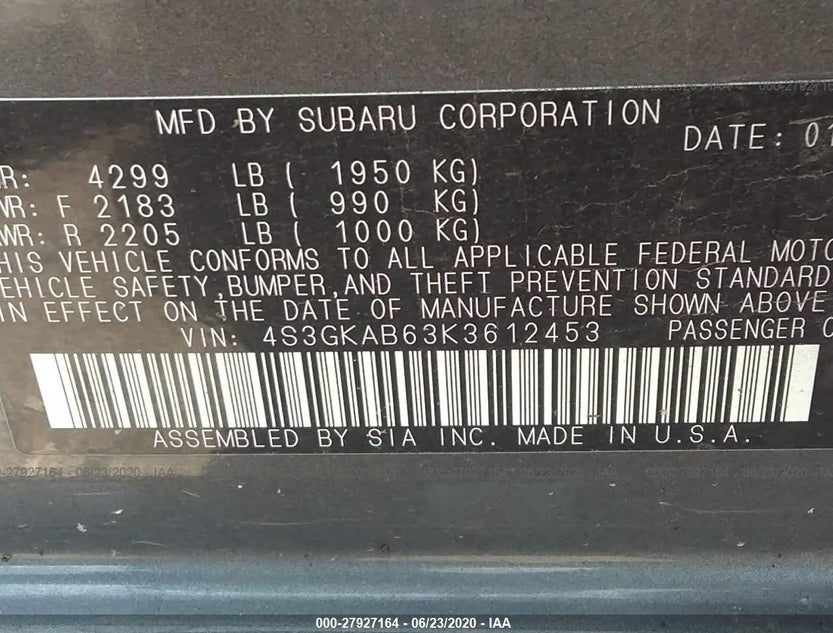 4S3GKAB63K3612453