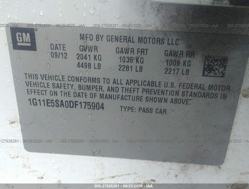 1G11E5SA0DF175904