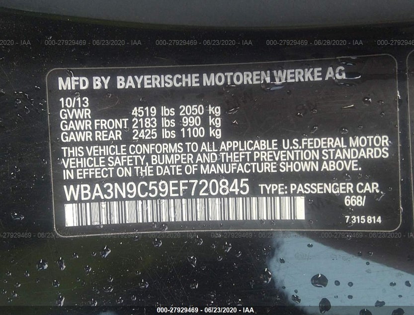 WBA3N9C59EF720845