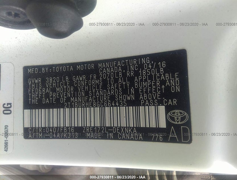 2T1BURHE8GC664435