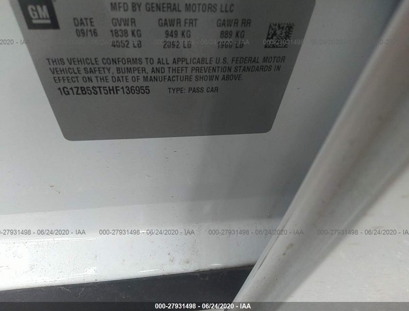 1G1ZB5ST5HF136955