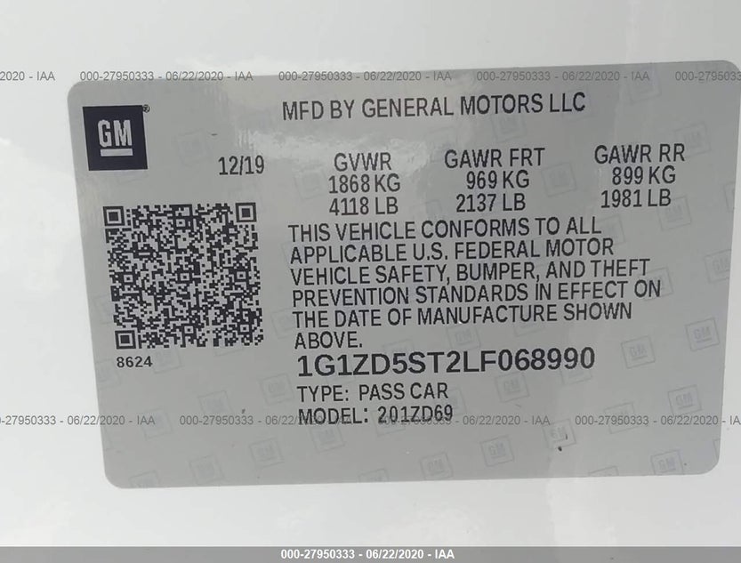 1G1ZD5ST2LF068990