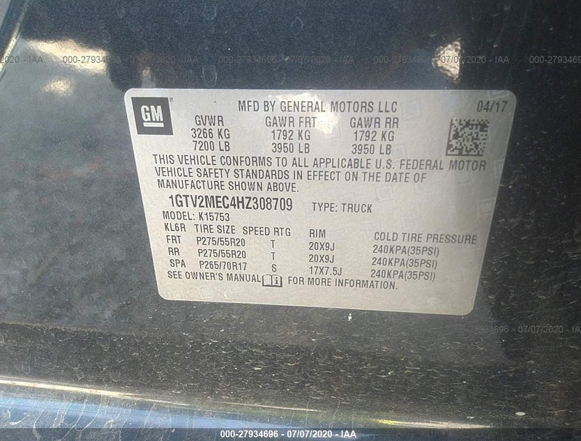 1GTV2MEC4HZ308709