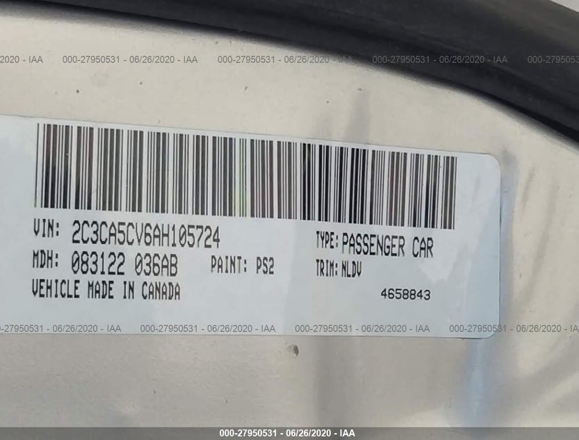 2C3CA5CV6AH105724