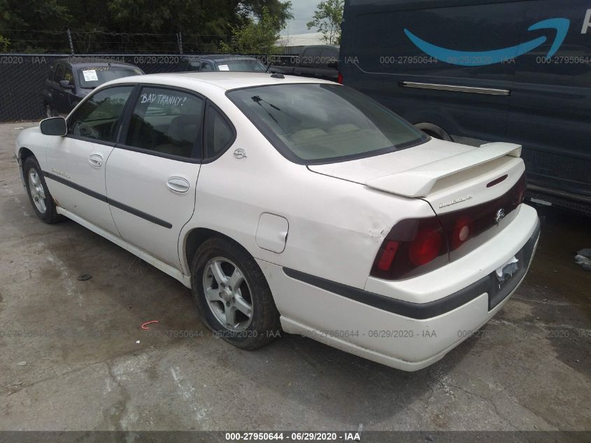 2003 Chevrolet Impala Ls VIN: 2G1WH52K939165417 Lot: 27950644