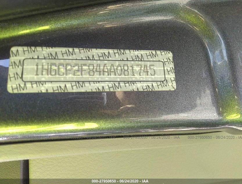 1HGCP2F84AA081745