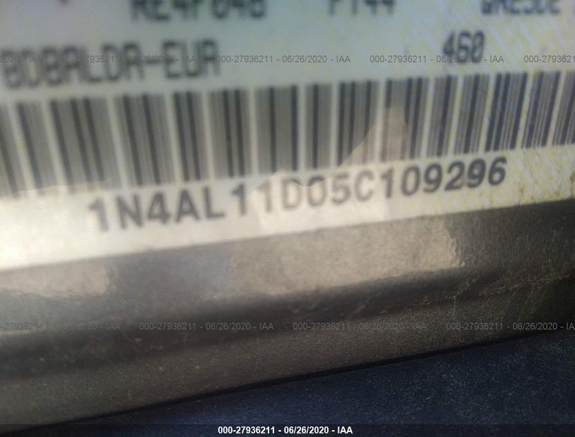 1N4AL11D05C109296