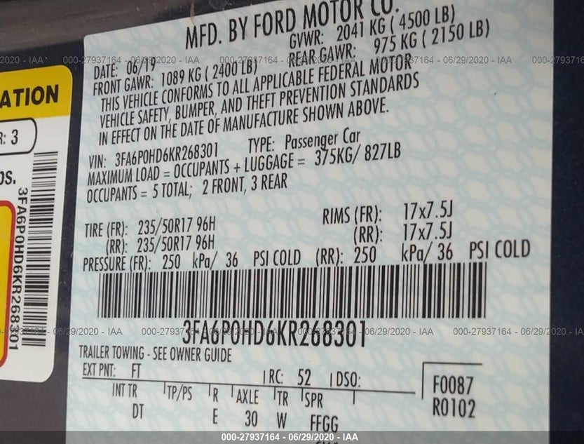 3FA6P0HD6KR268301