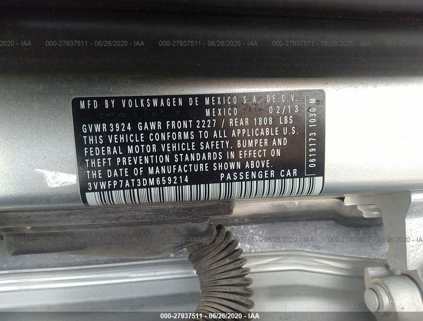 3VWFP7AT3DM659214